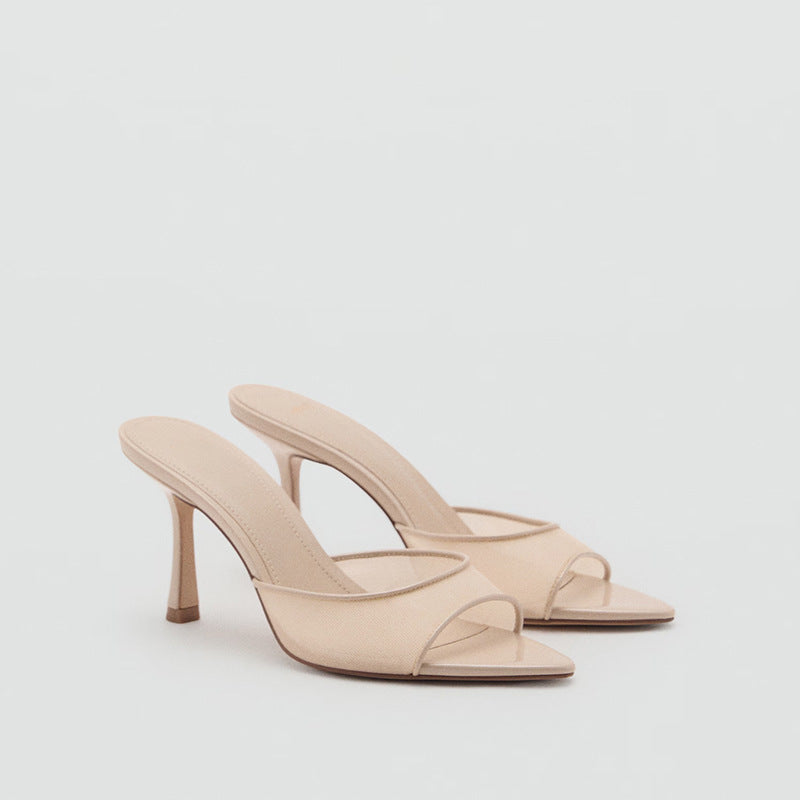 Sandalias de Tacón Alto en Charol - Estilo y Confort | ZYVA