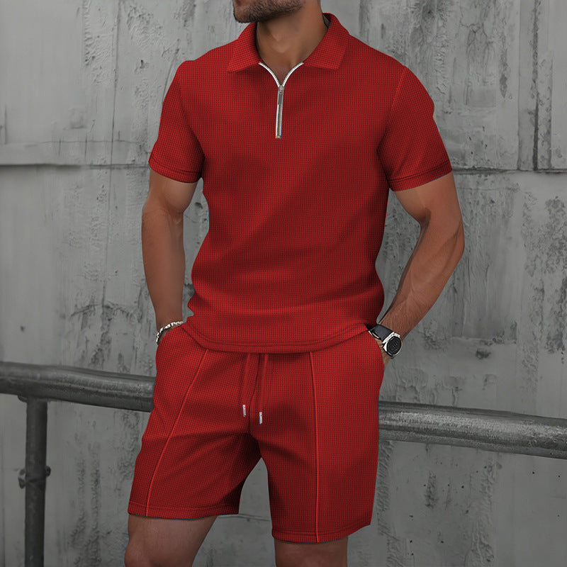 Conjunto Deportivo Polo Textura Waffle - Estilo y Confort | ZYVA