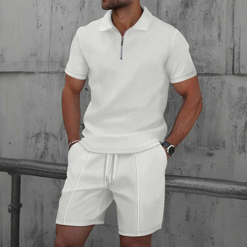 Conjunto Deportivo Polo Textura Waffle - Estilo y Confort | ZYVA