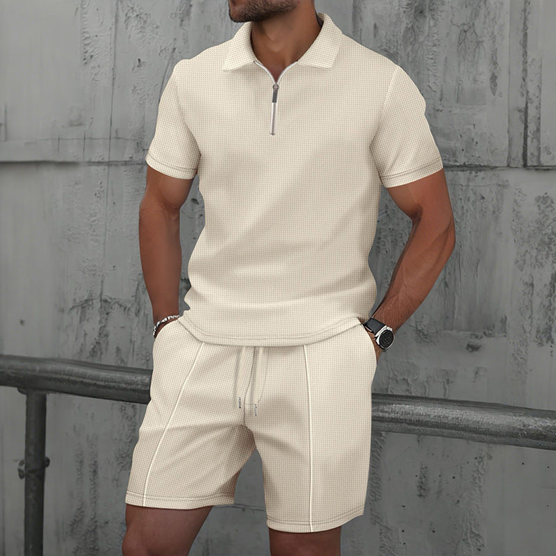 Conjunto Deportivo Polo Textura Waffle - Estilo y Confort | ZYVA