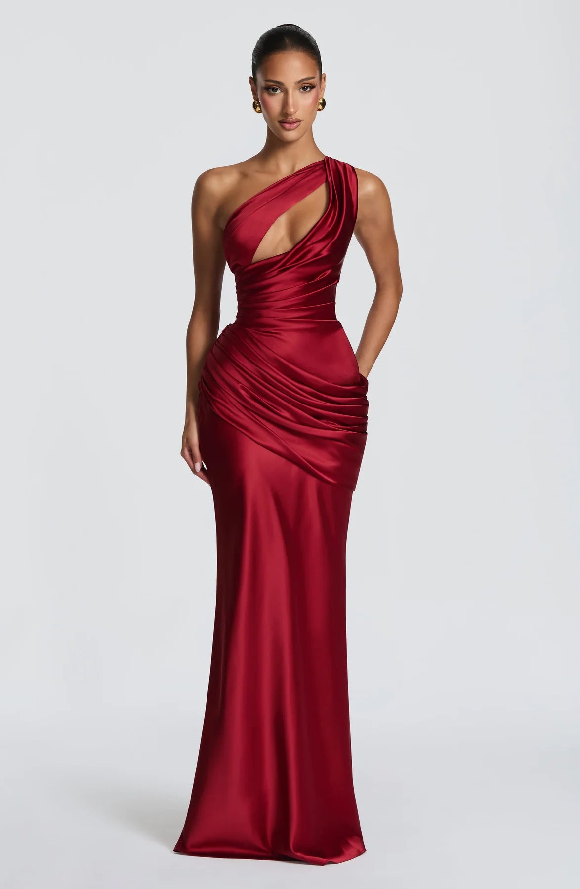 Vestido de Noche Sirena Asimétrico - Estilo y Confianza | ZYVA